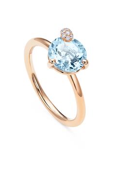 Peekaboo Aquamarine Ring Peekaboo Aquamarine Ring