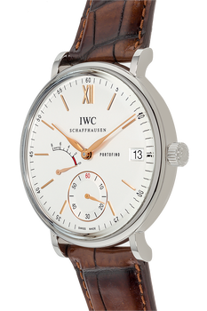 Portofino-Hand Wound Eight Days Stainless Steel Manual