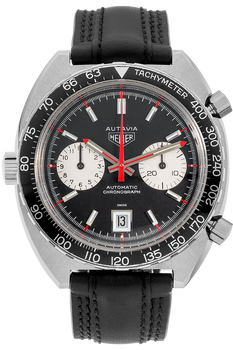 Autavia Chronograph Circa 1970s Stainless Steel Automatic