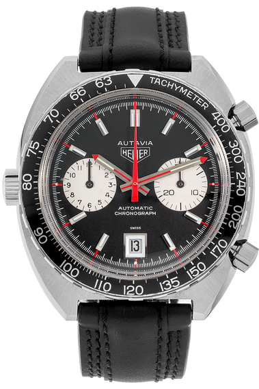 Autavia Chronograph Circa 1970s Stainless Steel Automatic