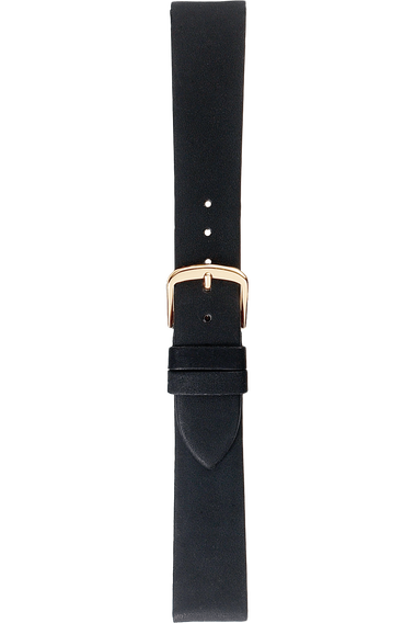 Tourneau 19 mm Black Calfskin Strap
