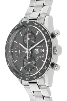 Carerra Chronograph Fangio Limited Edition Stainless Steel