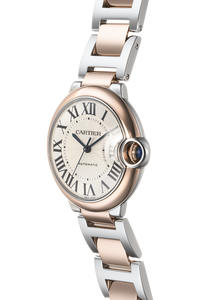 Ballon Bleu Rose Gold and Stainless Steel Automatic