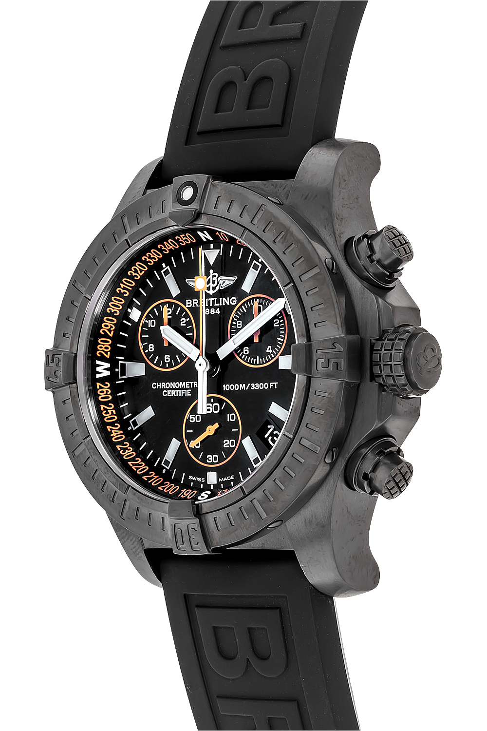 breitling avenger seawolf blacksteel limited edition