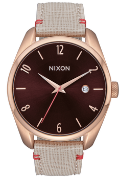 Bullet Leather, Rose Gold / Brown