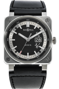 BR 03-96 Grande Date Stainless Steel Automatic