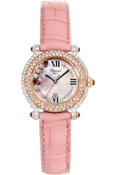 Pre-Owned Chopard Happy Sport White Gold Quartz