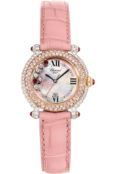 Happy Sport White Gold Quartz