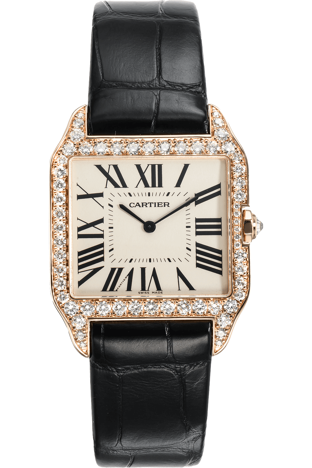 cartier santos dumont pink gold