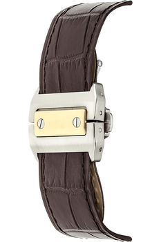 Santos 100 Yellow Gold and Stainless Steel Automatic