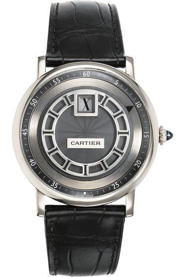 Rotonde Jump Hour White Gold Manual