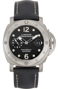 Pre Owned Panerai Luminor Submersible Stainless Steel Automatic