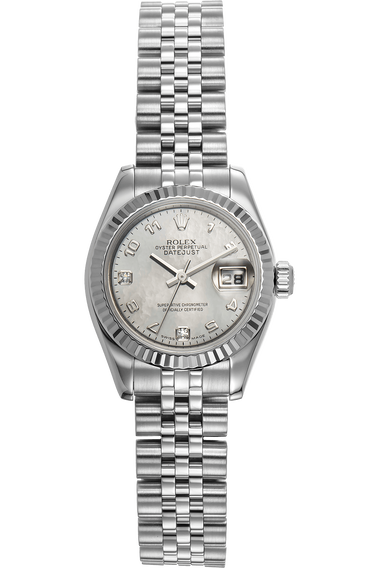 Datejust White Gold and Stainless Steel Automatic