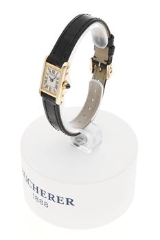 Tank Mini Yellow Gold Quartz