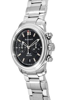 Leman Aqua Lung Flyback Chronograph Stainless Steel Automatic