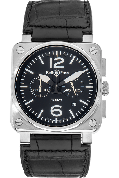 BR 03-94 Chronograph Stainless Steel Automatic