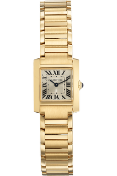 Tank Francaise Yellow Gold Quartz