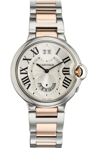Ballon Bleu GMT Rose Gold and Stainless Steel Quartz
