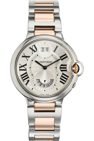 Ballon Bleu GMT Rose Gold and Stainless Steel Quartz