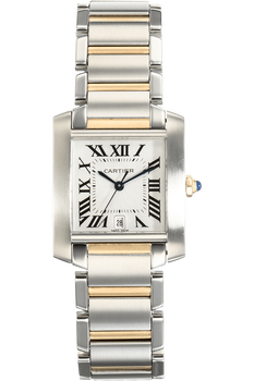 Tank Francaise Yellow Gold and Stainless Steel Automatic