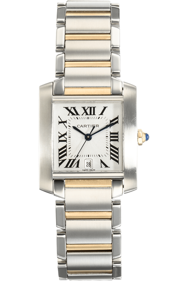 Tank Francaise Yellow Gold and Stainless Steel Automatic