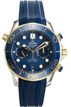 Seamaster Diver 300M Yellow Gold and Stainless Steel Automatic