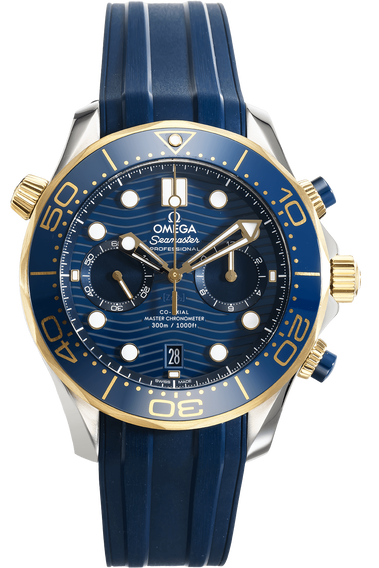 Seamaster Diver 300M Yellow Gold and Stainless Steel Automatic