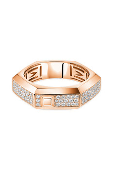 Moderniste Pav&eacute; Ring