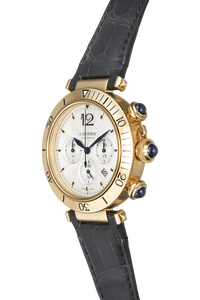 Pasha de Cartier Chronograph Yellow Gold Automatic