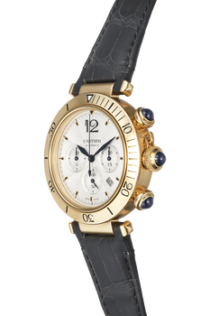 Pasha de Cartier Chronograph Yellow Gold Automatic