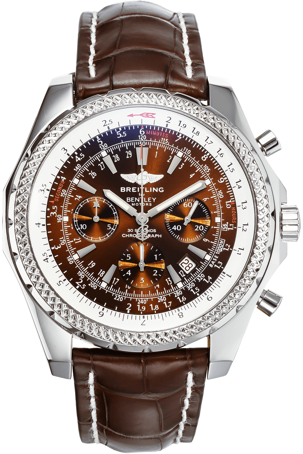 breitling bentley leather band