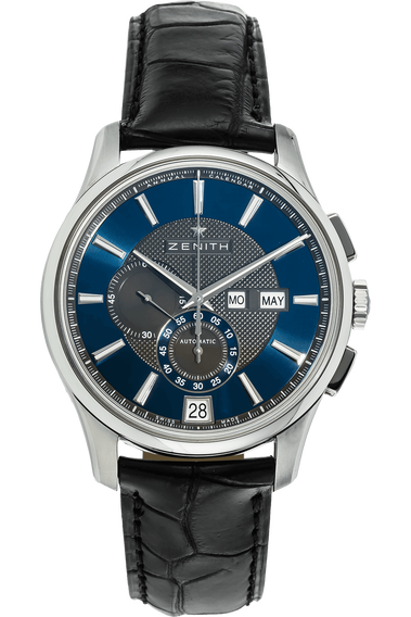 Zenith Winsor Annual Calendar Captain Stainless Steel Automatic