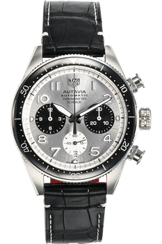 Autavia Flyback Stainless Steel Automatic