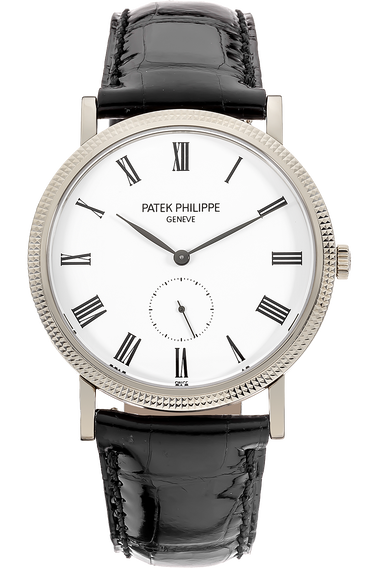 Calatrava Reference 5119 White Gold Manual