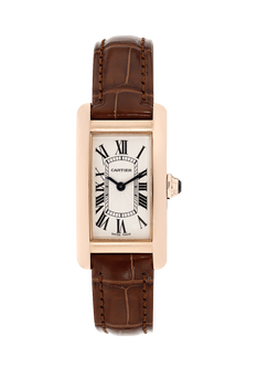 Tank Americaine Rose Gold Quartz