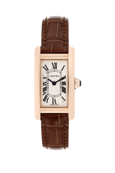 Tank Americaine Rose Gold Quartz