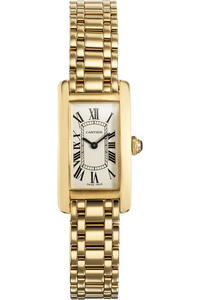 Tank Americaine Yellow Gold Quartz