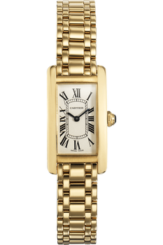 Tank Americaine Yellow Gold Quartz