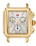 Deco Day Gold-Plated Diamond Dial Head