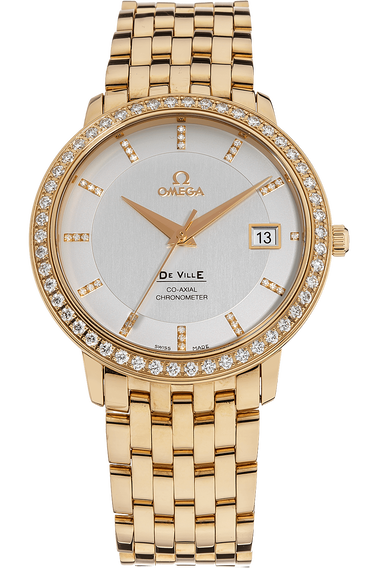 De Ville Prestige Co-Axial Rose Gold Automatic