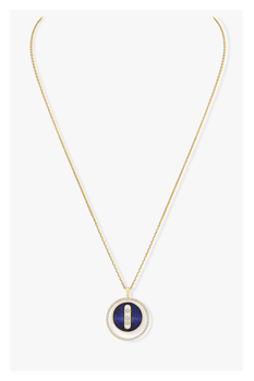 Lucky Move Lapis Lazuli MM Pendant in Yellow Gold