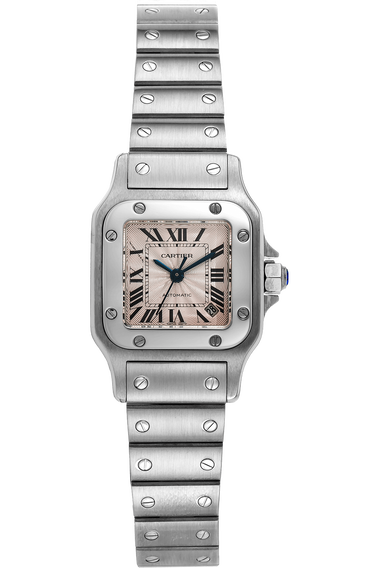Santos de Galbee White Gold and Stainless Steel Automatic
