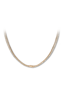 Baguette Love Necklace  Baguette Love Necklace