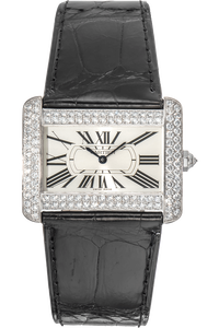 Tank Divan White Gold Quartz
