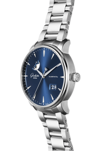 Senator Excellence Panorama Date Moon Phase Stainless Steel Automatic