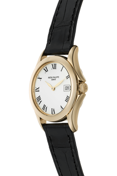 Calatrava Reference 4906 Yellow Gold Quartz