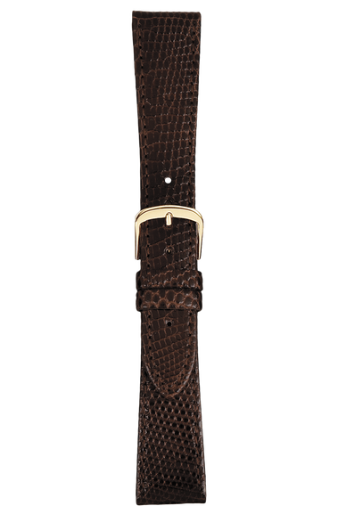 18 mm Brown Lizard Strap