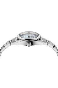 Carrera Calibre 9 Automatic Mother of Pearl Steel Watch