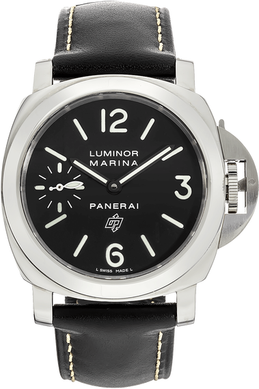 Luminor Marina Logo Stainless Steel Manual
