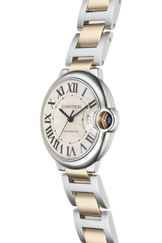 Ballon Bleu Yellow Gold and Stainless Steel Automatic